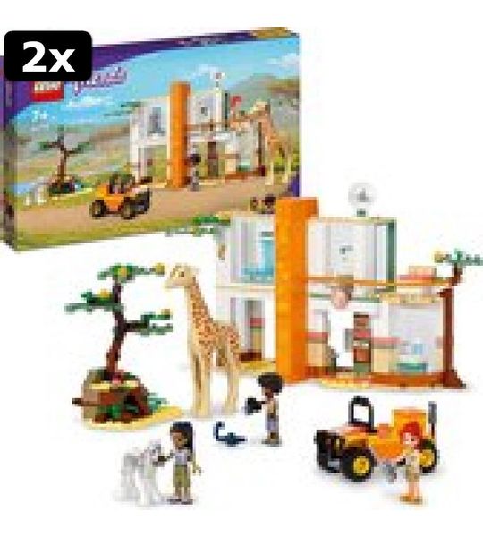 2x LEGO Friends Mia‚Äôs wilde dieren bescherming - 41717