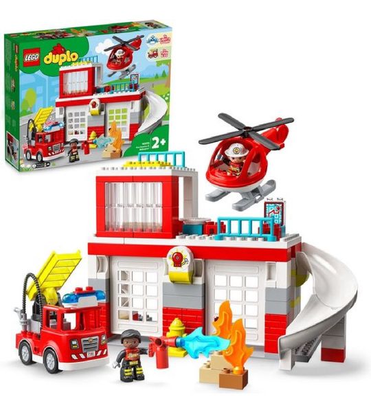 LEGO DUPLO Brandweerkazerne & Helikopter - 10970