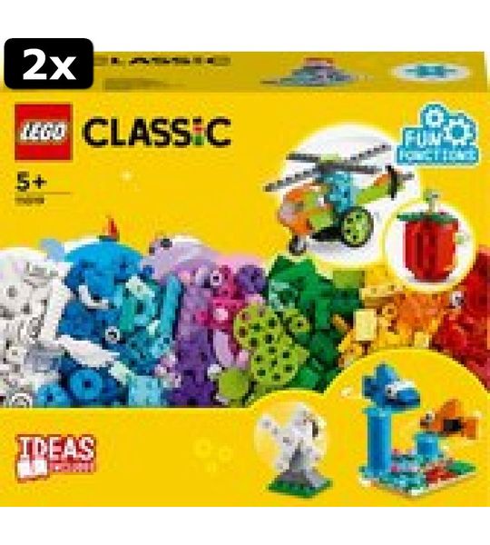 2x LEGO Classic Stenen en Functies - 11019