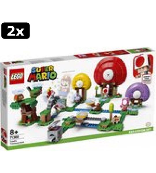 2x LEGO Super Mario Uitbreidingsset Toads Schattenjacht - 71368