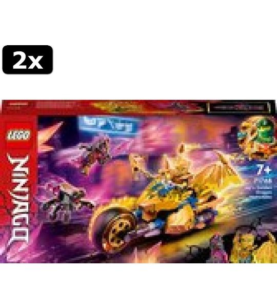 2x LEGO NINJAGO Jay's gouden drakenmotor - 71768