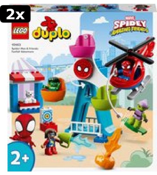 2x LEGO DUPLO Marvel Spider-Man & Vrienden: Kermisavontuur - 10963