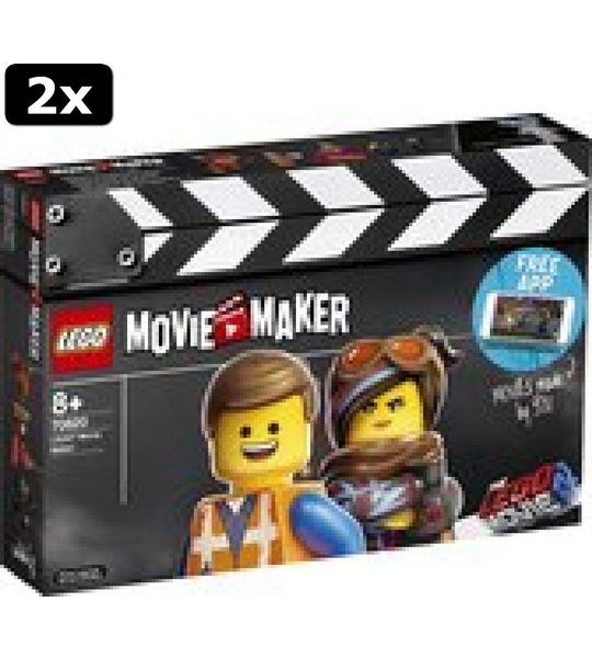 2x LEGO The Movie 2 Movie Maker - 70820