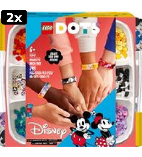 2x LEGO DOTS Mickey & Friends: megapak armbanden - 41947