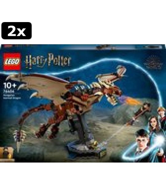 2x LEGO Harry Potter TM Hongaarse Hoornstaart draak - 76406