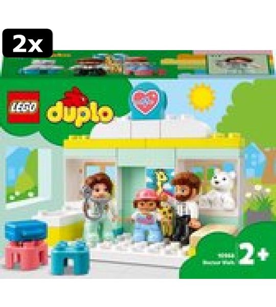 2x LEGO DUPLO Bij de Dokter - 10968