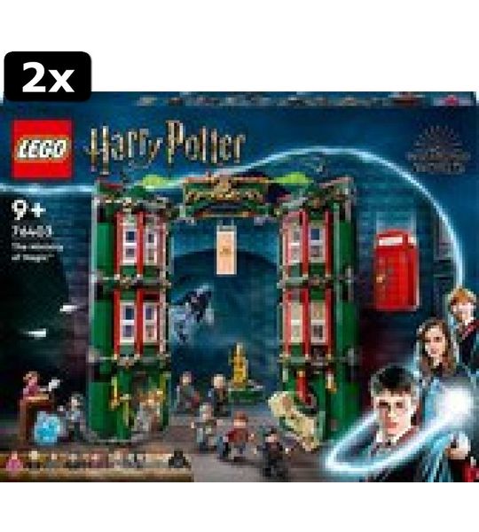 2x LEGO Harry Potter TM Het Ministerie van Toverkunst - 76403