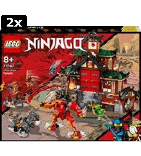 2x LEGO NINJAGO Ninjadojo Tempel - 71767