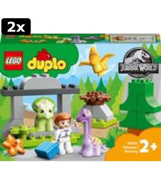 2x LEGO DUPLO Jurassic World Dinosaurus cr√®che - 10938