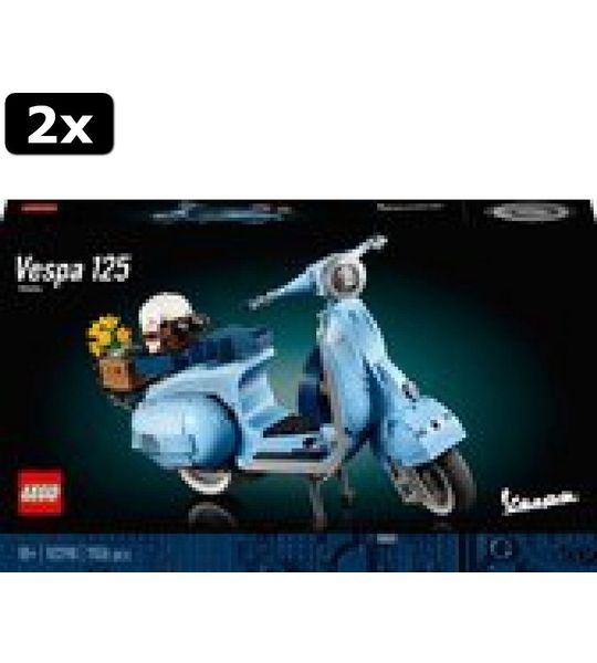2x LEGO Creator Expert Vespa 125 - 10298