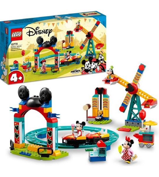 LEGO Mickey and Friends Mickey, Minnie en Goofy Kermisplezier - 10778