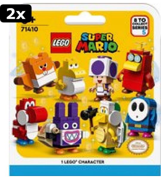 2x LEGO Super Mario Personagepakketten ‚Äì serie 5 - 71410