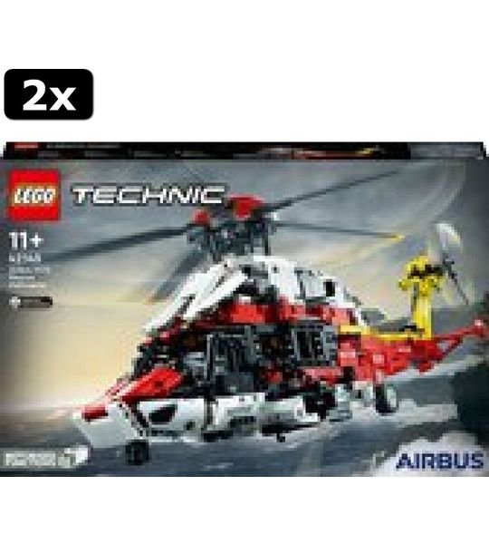 2x LEGO Technic Airbus H175 Reddingshelikopter - 42145