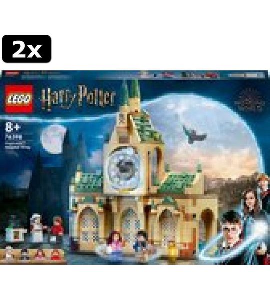 2x LEGO Harry Potter Zweinstein Ziekenhuisvleugel- 76398