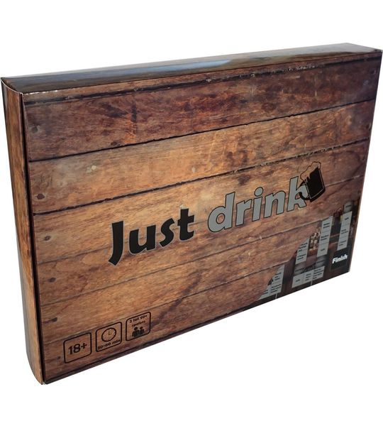 Just-Drink - drankspel - bordspel - gezelschapsspel - Nederlandstalig - voor volwassenen
