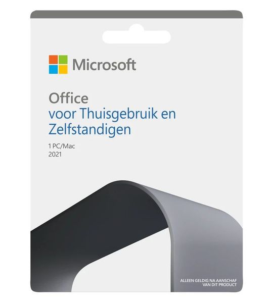 Microsoft Office 2021 Thuisgebruik en Zelfstandigen