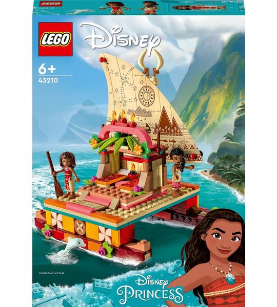 LEGO Disney Princess Vaiana’s ontdekkingsboot - 43210