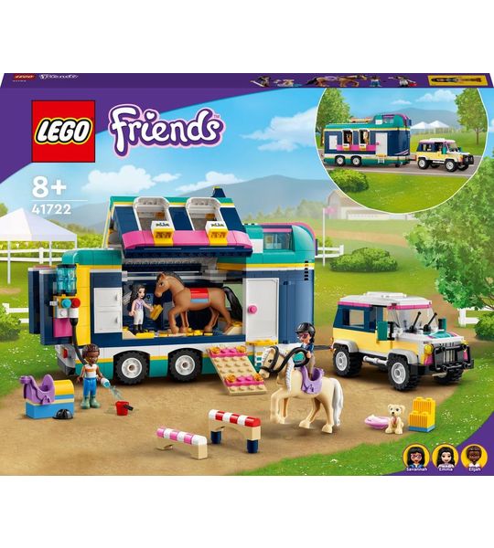 LEGO Friends 41722 Paardenshow aanhangwagen