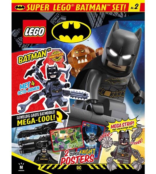 LEGO Batman Magazine 2020-2 met LEGO Batman Octo minifiguur