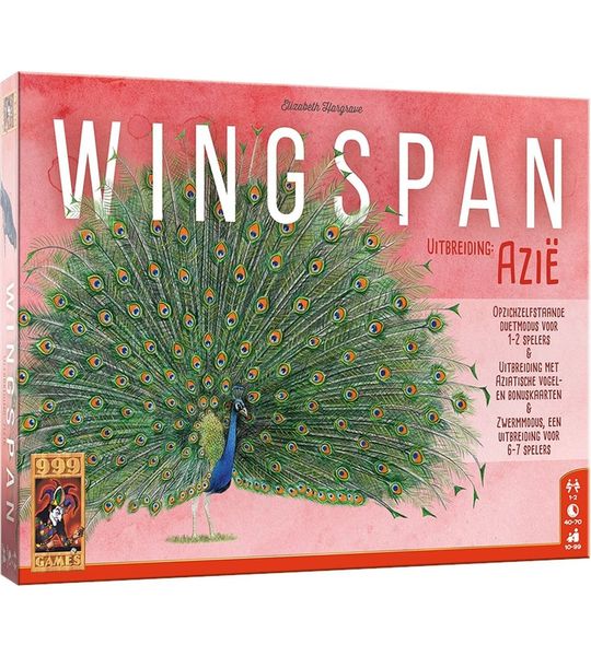 Wingspan uitbreiding: Azie Bordspel