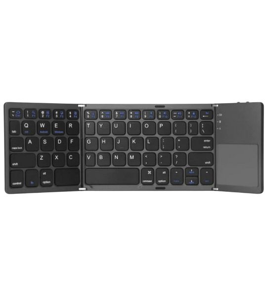 Xtrememac Xwh-flk-13-us, Draadloos Keyboard Qwerty, Bt Vouwbaar, Zwart