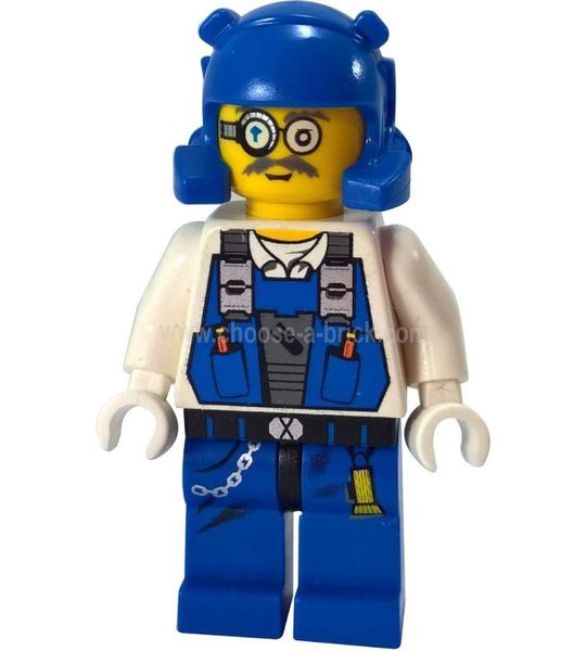 LEGO Power Miners Brains Minifigure - pm007