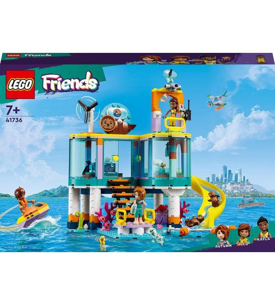 LEGO Friends Reddingscentrum op zee Dieren Speelgoed Set - 41736