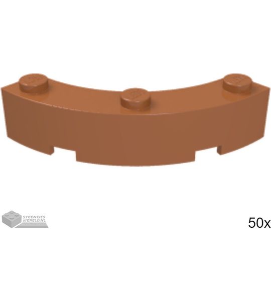 50x LEGO 48092 Donker oranje, 50 stuks