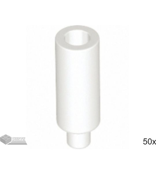 50x LEGO 37762 Wit, 50 stuks