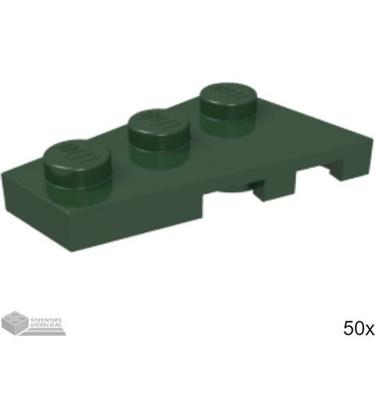 50x LEGO 43723 Donkergroen, 50 stuks