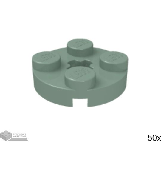 50x LEGO 4032 Zandgroen, 50 stuks