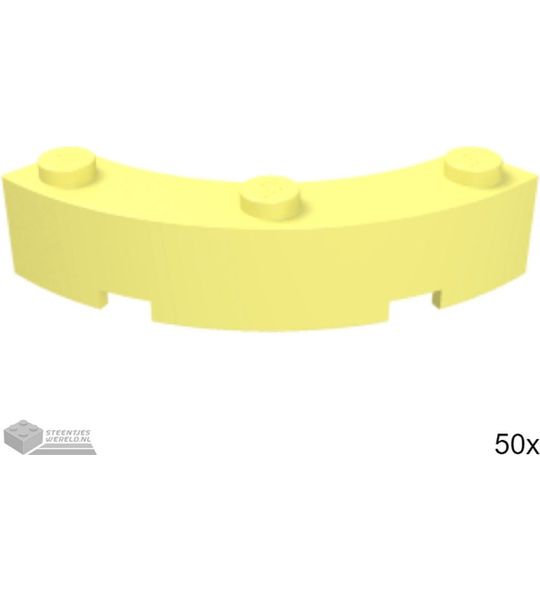 50x LEGO 48092 Fel lichtgeel, 50 stuks