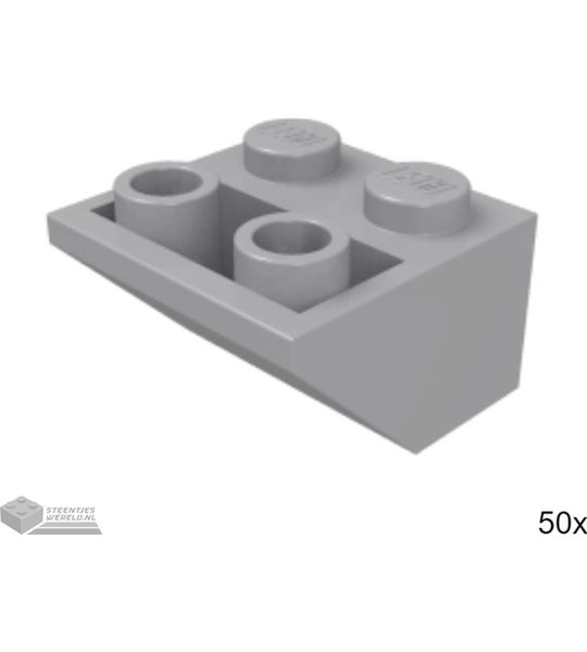 50x LEGO 3660 Licht blauwgrijs, 50 stuks