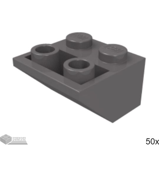 50x LEGO 3660 Donker blauwgrijs, 50 stuks