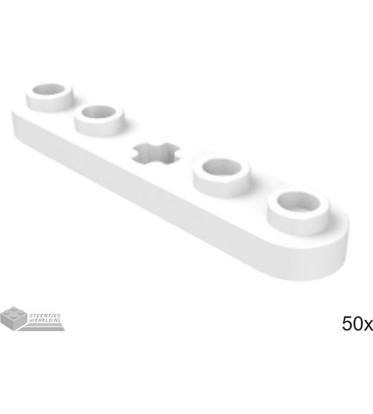 50x LEGO 32124 Wit, 50 stuks
