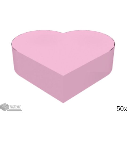 50x LEGO 39739 Fel roze, 50 stuks