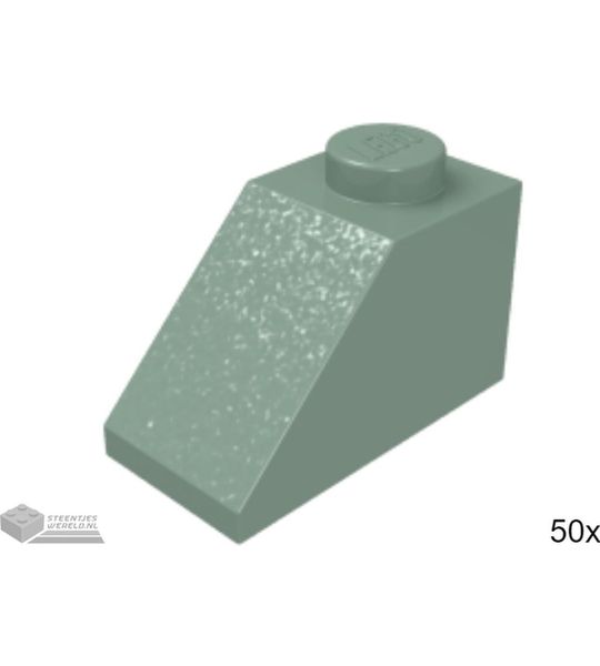 50x LEGO 3040 Zandgroen, 50 stuks