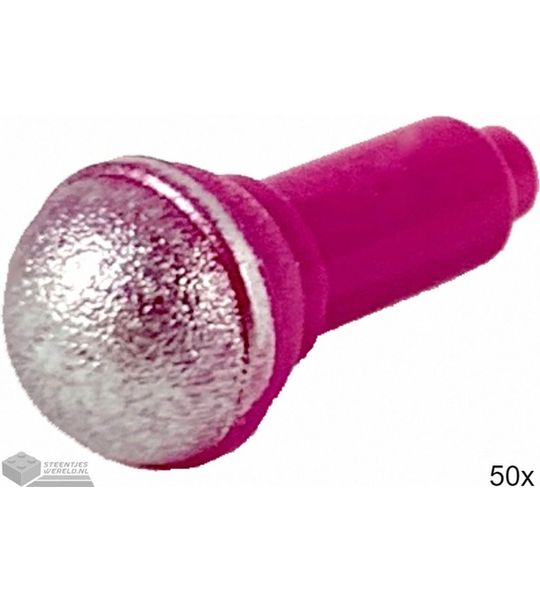 50x LEGO 90370pb05 Magenta, 50 stuks