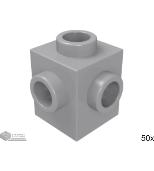 50x LEGO 4733 Licht blauwgrijs, 50 stuks