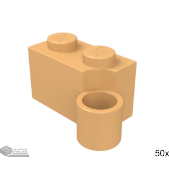 50x LEGO 3831 Medium noga, 50 stuks