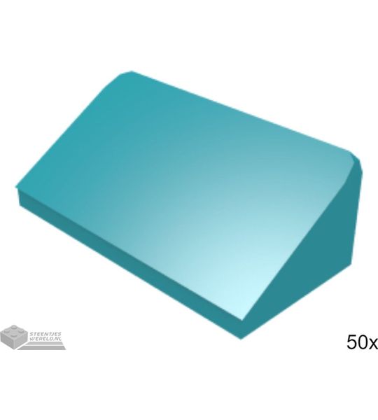 50x LEGO 85984 Donker Turquoise, 50 stuks