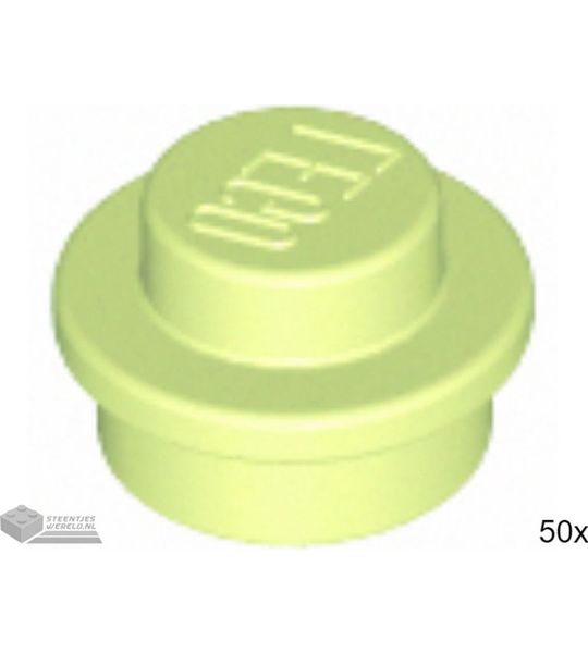 50x LEGO 4073 Gelig groen, 50 stuks