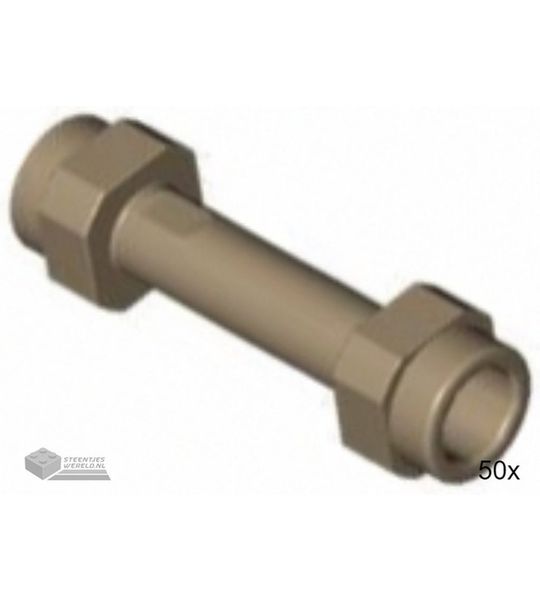50x LEGO 66909 Donker tan, 50 stuks