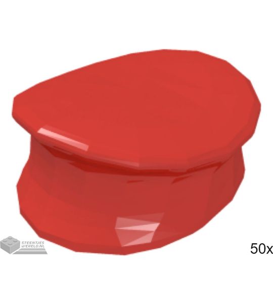 50x LEGO 3624 Rood, 50 stuks