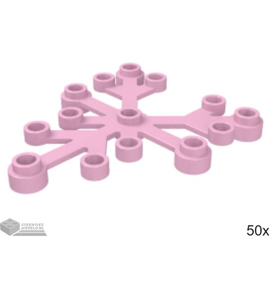 50x LEGO 2417 Fel roze, 50 stuks