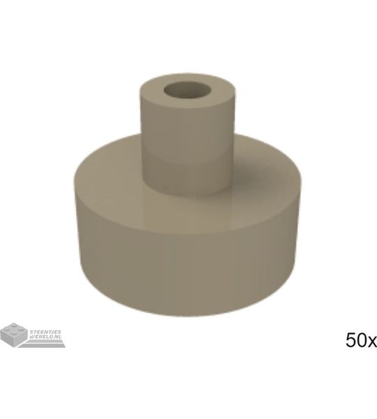 50x LEGO 20482 Donker tan, 50 stuks