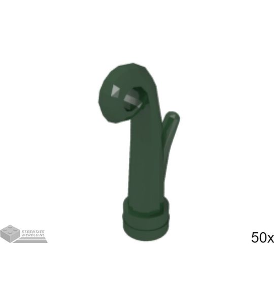 50x LEGO 15279 Donkergroen, 50 stuks
