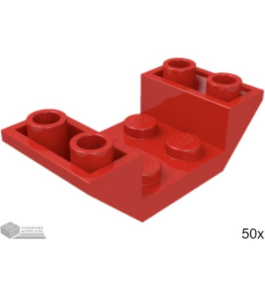 50x LEGO 4871 Rood, 50 stuks