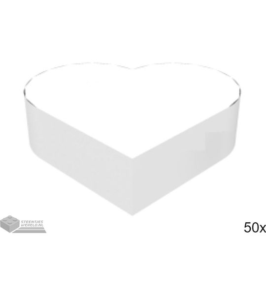 50x LEGO 39739 Wit, 50 stuks