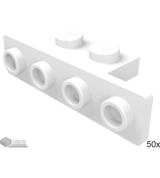 50x LEGO 2436b Wit, 50 stuks